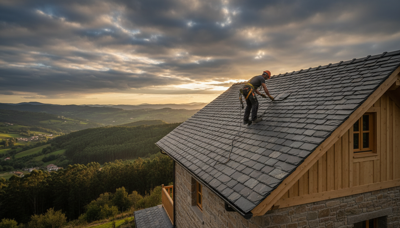 Tejados Costero trabajando